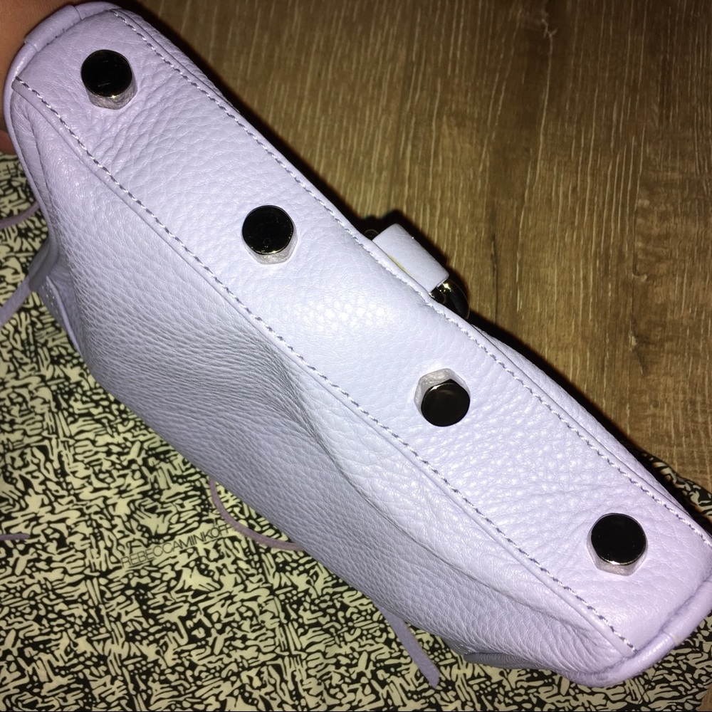 Rebecca Minkoff Purple Small Crossbody, With Dust Bag Gem